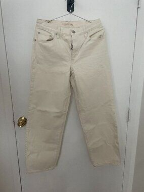 Levi's Baggy Dad Ecru Jeans